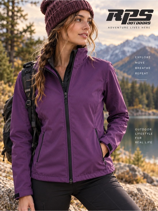 RPS Outdoors Jackets & Blazers - RPS Outdoors Raider Powersports Women’s Weather Lock Softshell Jacket Purple Sm